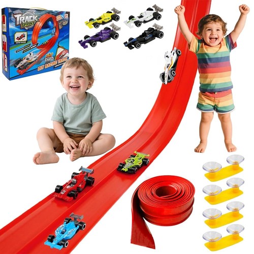 Flexible race track for - race,