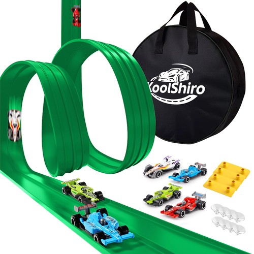 Flexible toy car track - toy, for