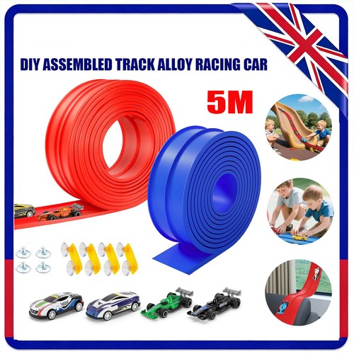 Flexible race track for - race,