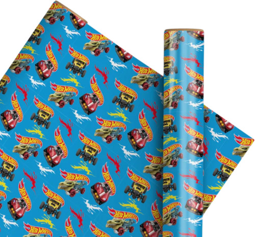 Hot wheels wrapping paper - hot,