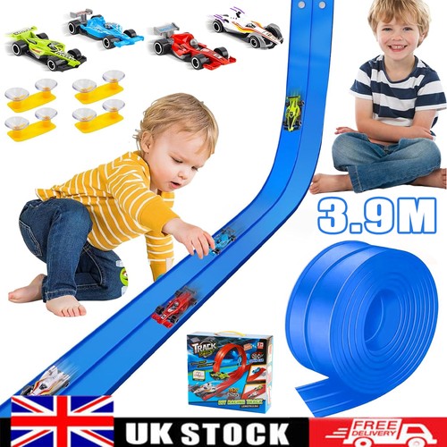 Double track flexible race - double-track,