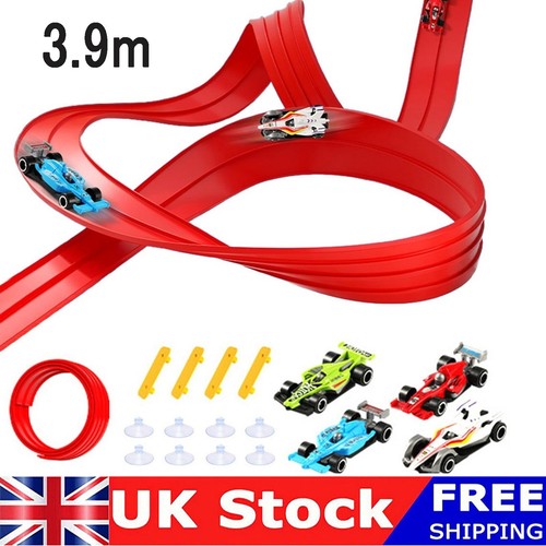 Double track flexible race - double-track,