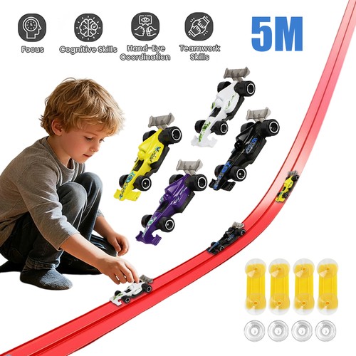 Flexible race track for - race,