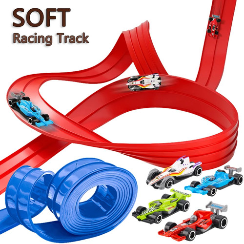 Double track flexible race - double-track,
