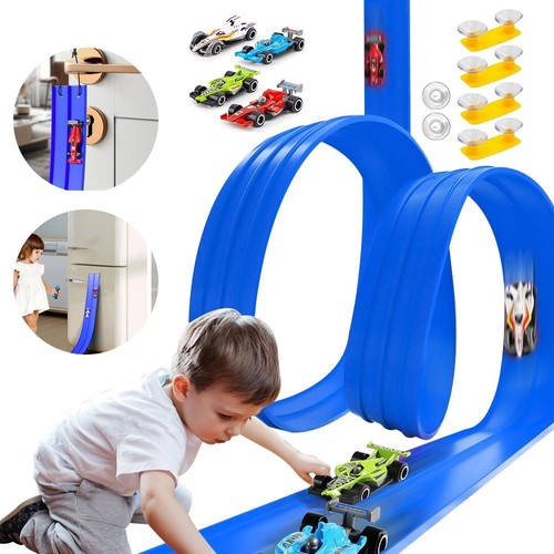 Double track flexible race - double-track,