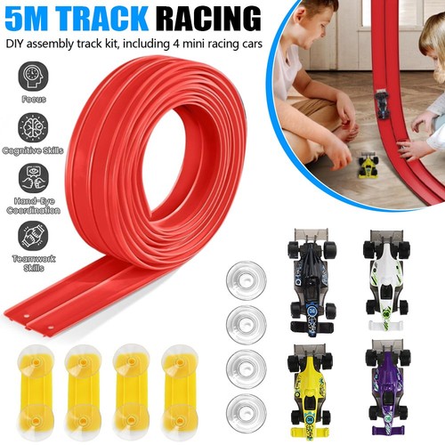 Double track flexible race - double-track,