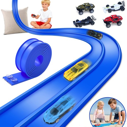Race car track set - set, flexible