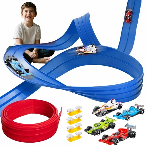 Double track flexible race - double-track,