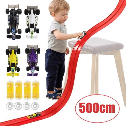 Double track flexible race - double-track,