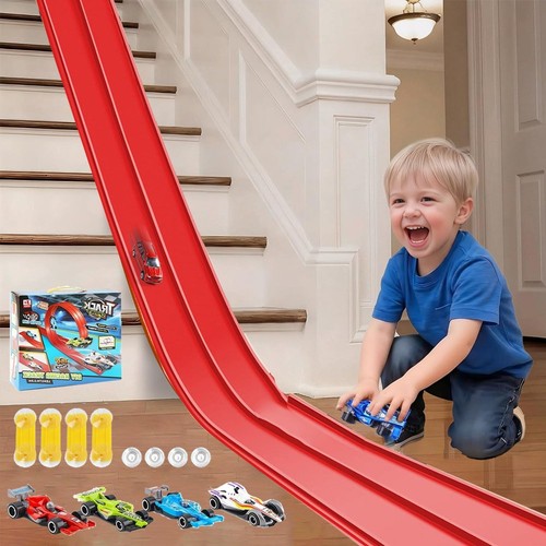 Double track flexible race - double-track,